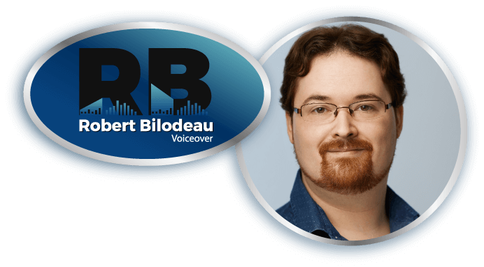 Robert Bilodeau Voiceover Site Logo